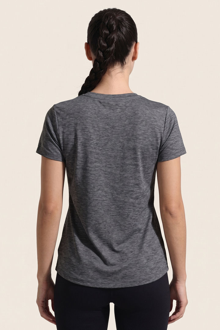 Zelocity Quick Dry Relaxed Top - Light Grey — image 4